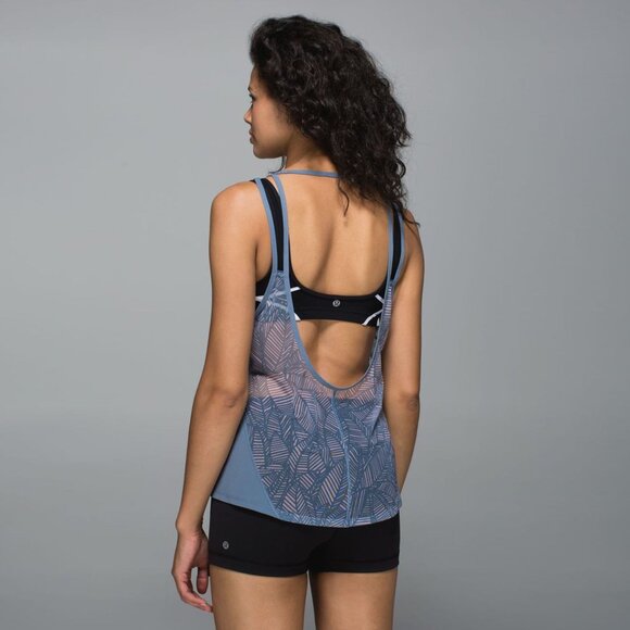 LULULEMON Cool To Street Tank No Size Tag Check Measurements - Picture 1 of 8